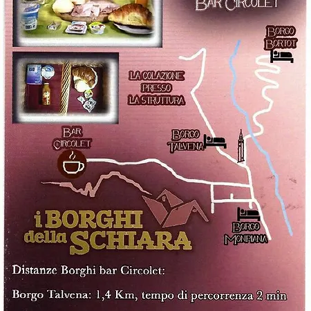 アパート I Borghi Della Schiara - Borgo Talvena